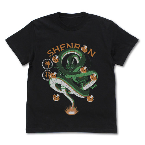 ドラゴンボールDAIMA 神龍 Tシャツ (BLACK)