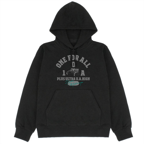 緑谷出久 カレッジ プルオーバーパーカー （BLACK）
