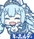 初音ミクつままれキーホルダー SNOW MIKU 2019 ..