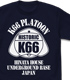 K66 アメカジデザイン Tシャツ