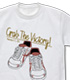 孤爪研磨シューズ Tシャツ