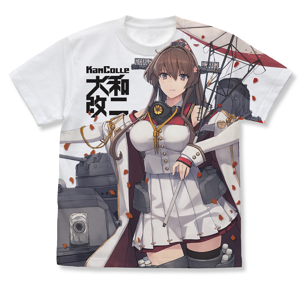 大和改二 フルグラフィックTシャツ