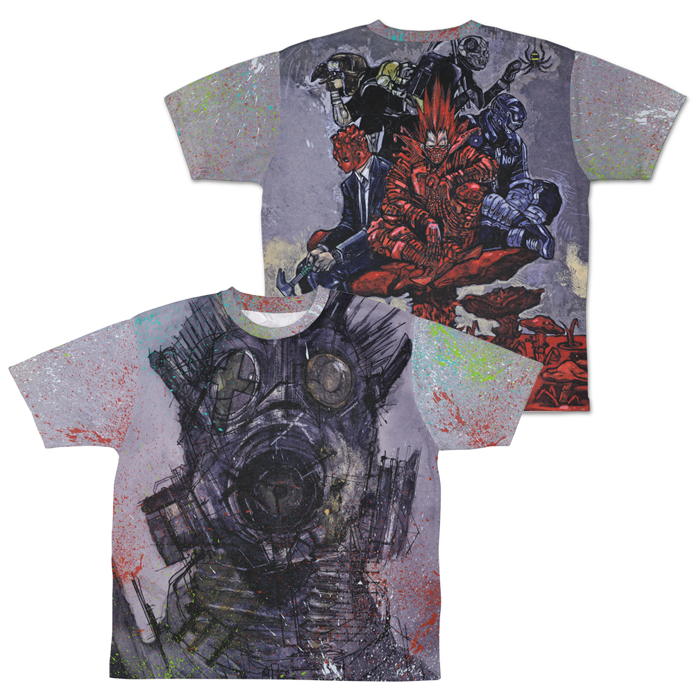 ドロヘドロ 両面フルグラフィックTシャツ
