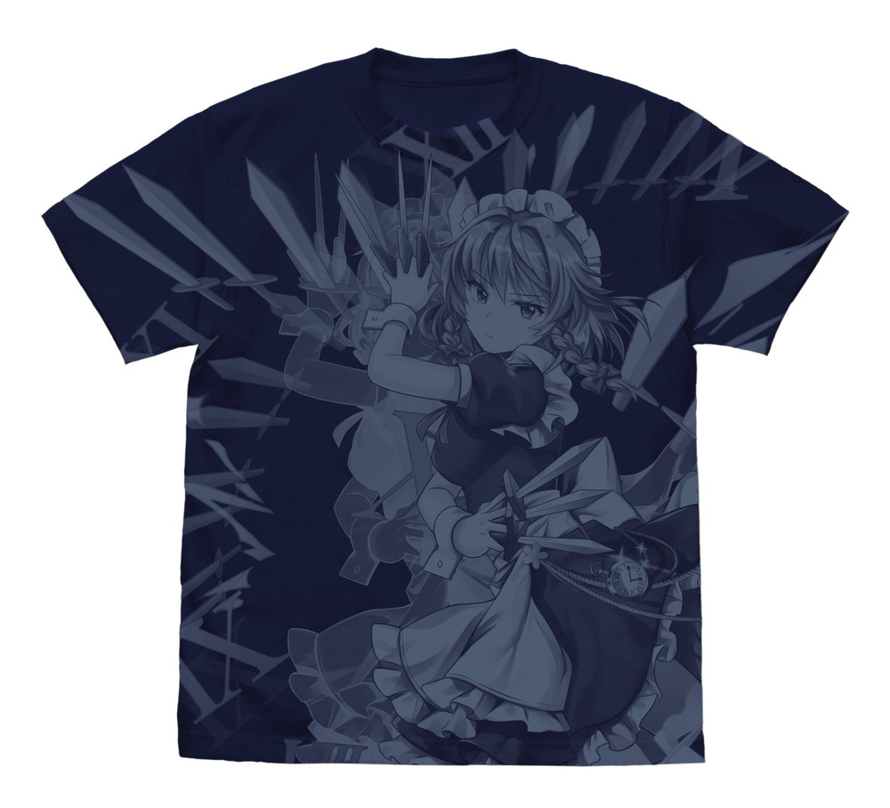 東方LostWord 十六夜咲夜 オールプリントTシャツ
