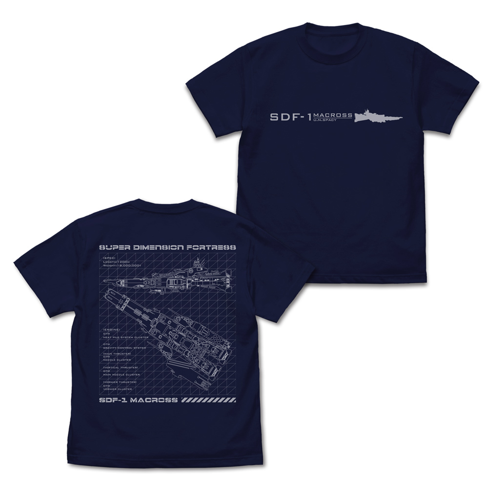 SDF-1 マクロス Tシャツ