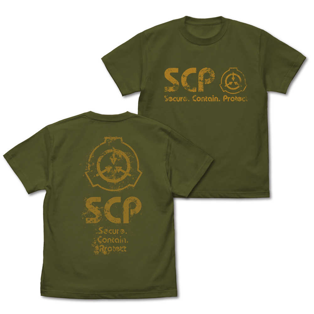 SCP財団 ヴィンテージロゴ Tシャツ