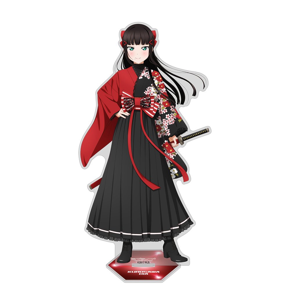 描き下ろし 黒澤ダイヤ アクリルスタンド（大）ソロコンサート..