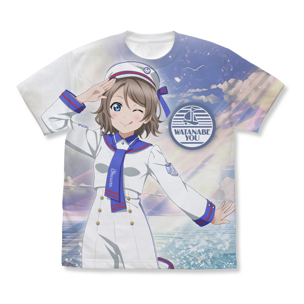 描き下ろし 渡辺 曜 フルグラフィックTシャツ ソロコンサー..
