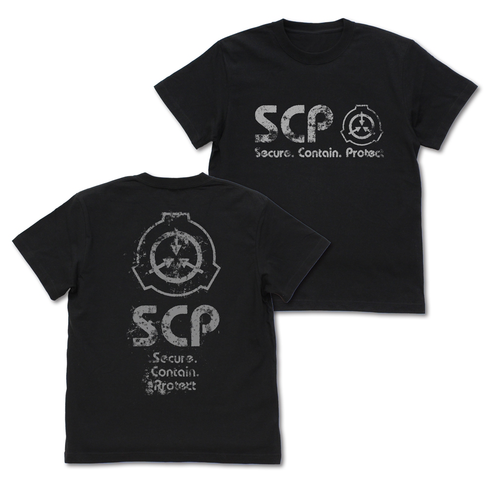 SCP財団 ヴィンテージロゴ Tシャツ