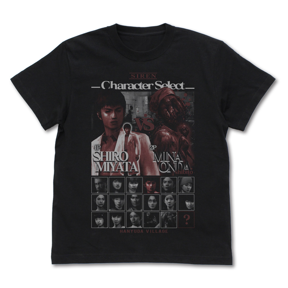 SIREN character select Tシャツ