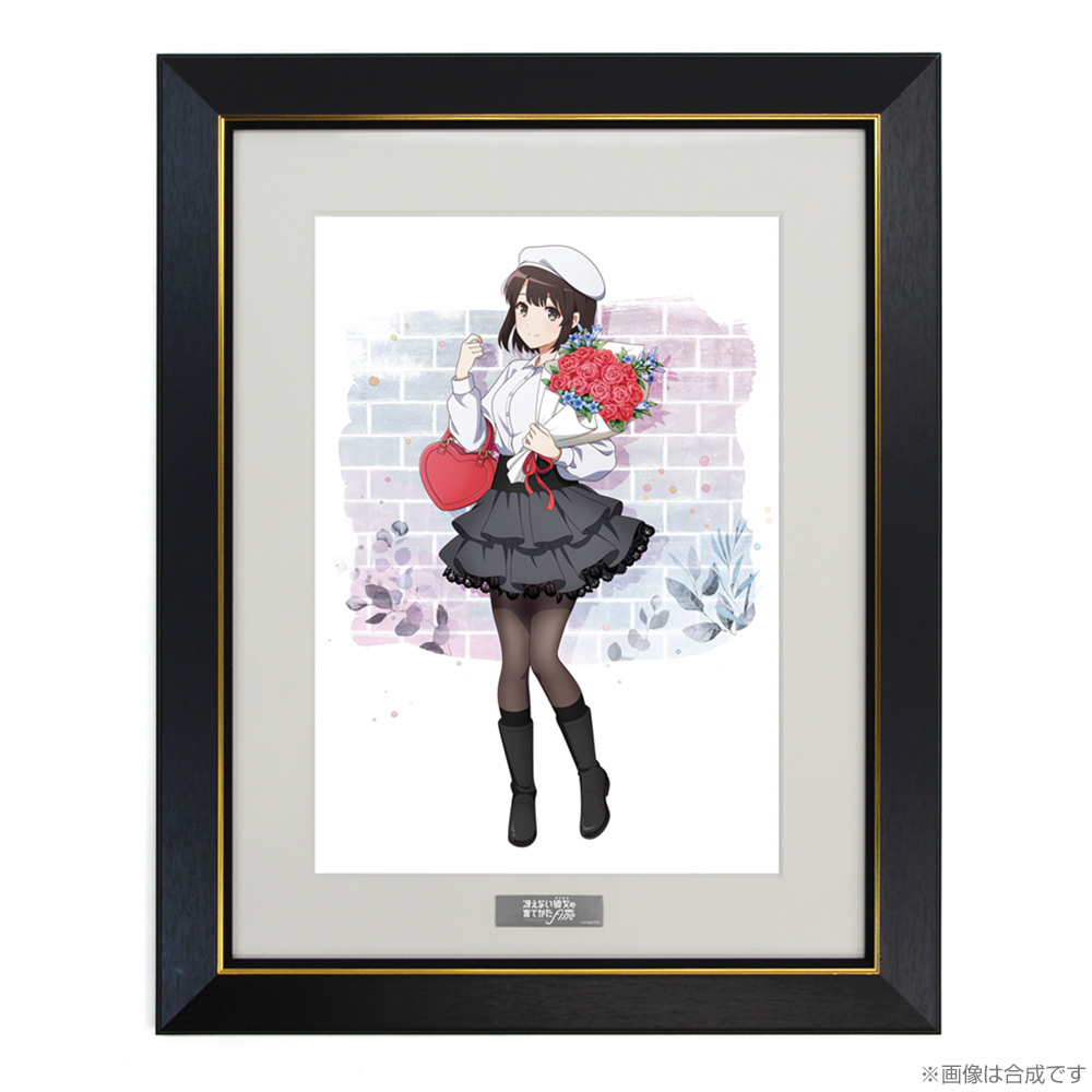 ★限定★描き下ろし 加藤恵 A4キャラファイングラフ バース..