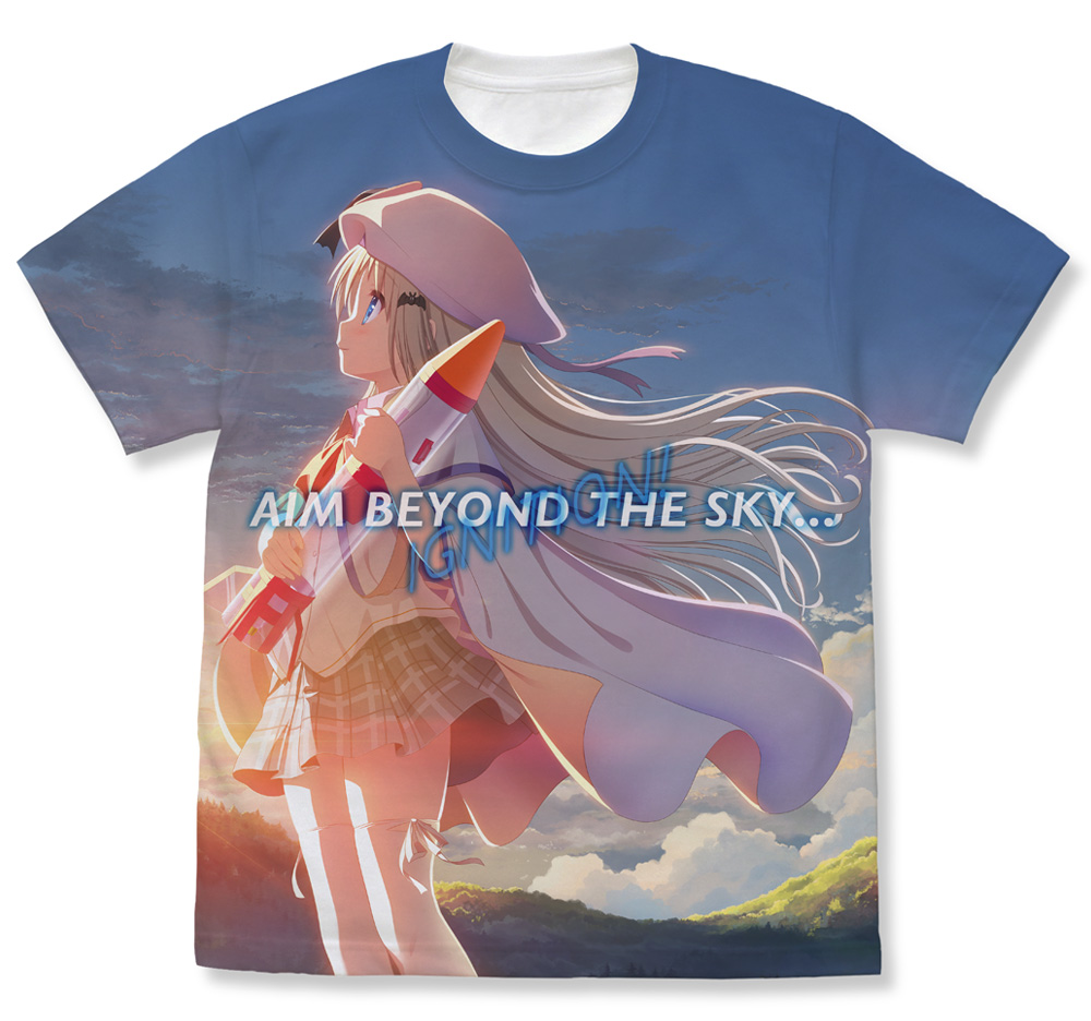 クドわふたー フルグラフィックTシャツ