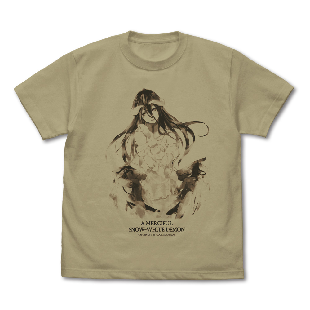 アルベド Tシャツ 慈悲深き純白の悪魔 Ver.