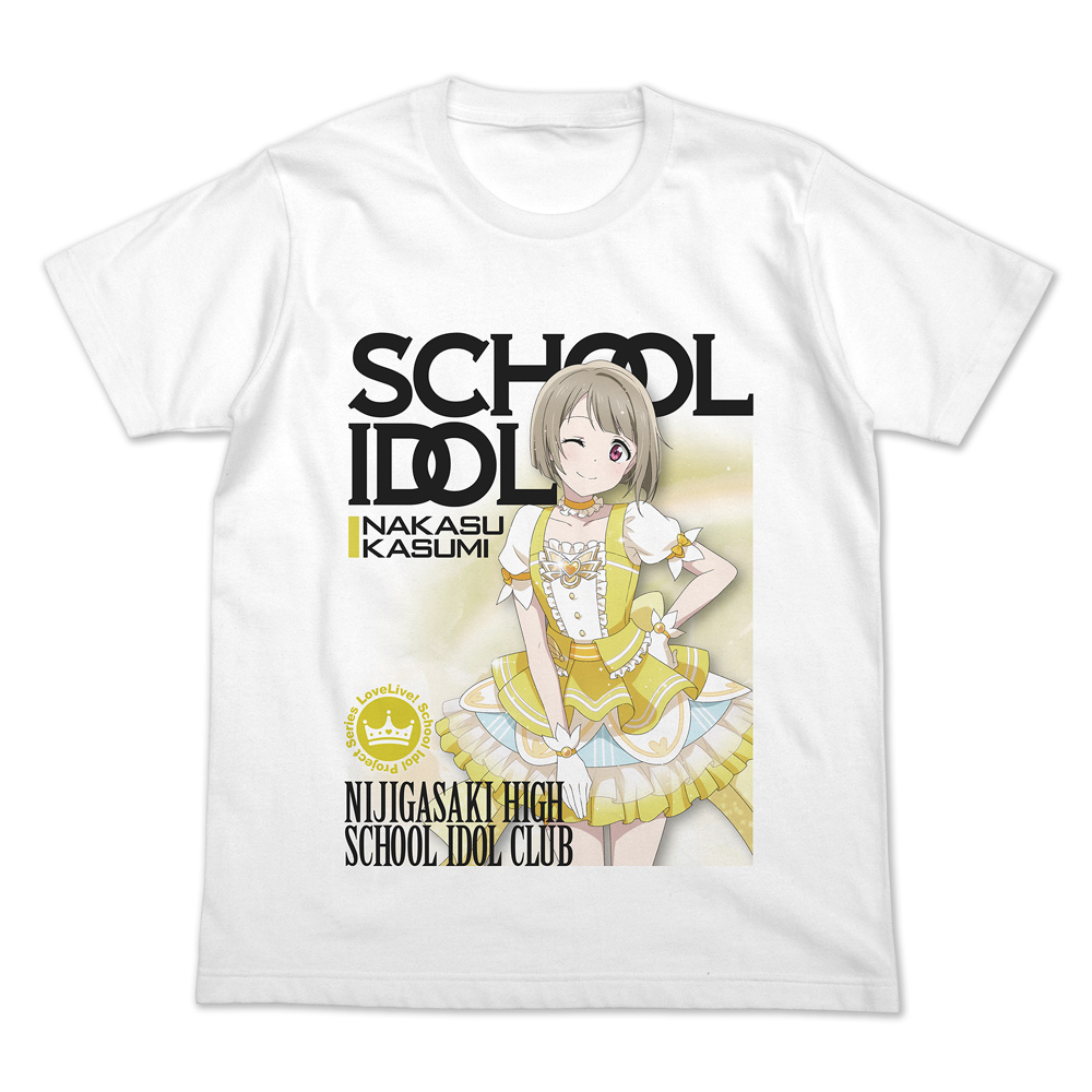 中須かすみ フルカラーTシャツ オフィシャルカードゲームVe..