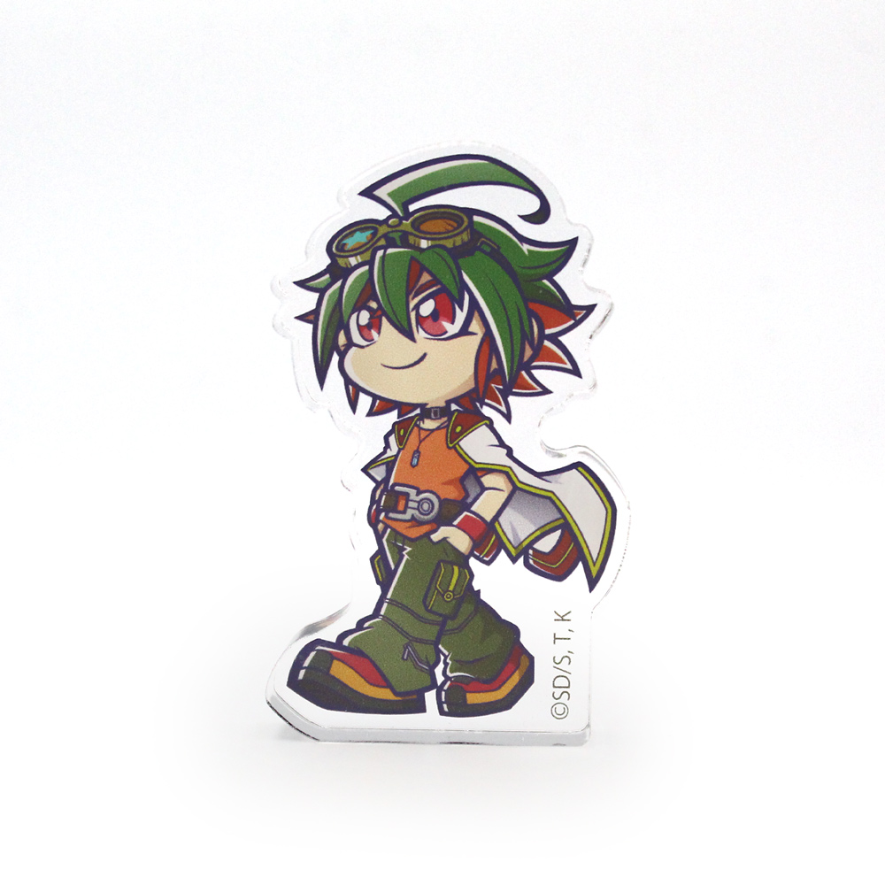 榊遊矢 アクリルブロックフィギュア