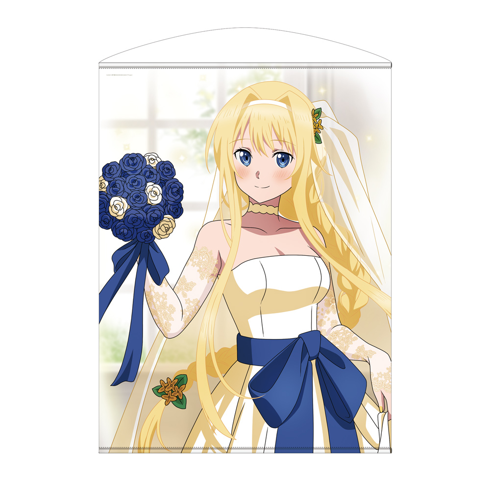 描き下ろし アリス 100cmタペストリー ウェディングドレ..