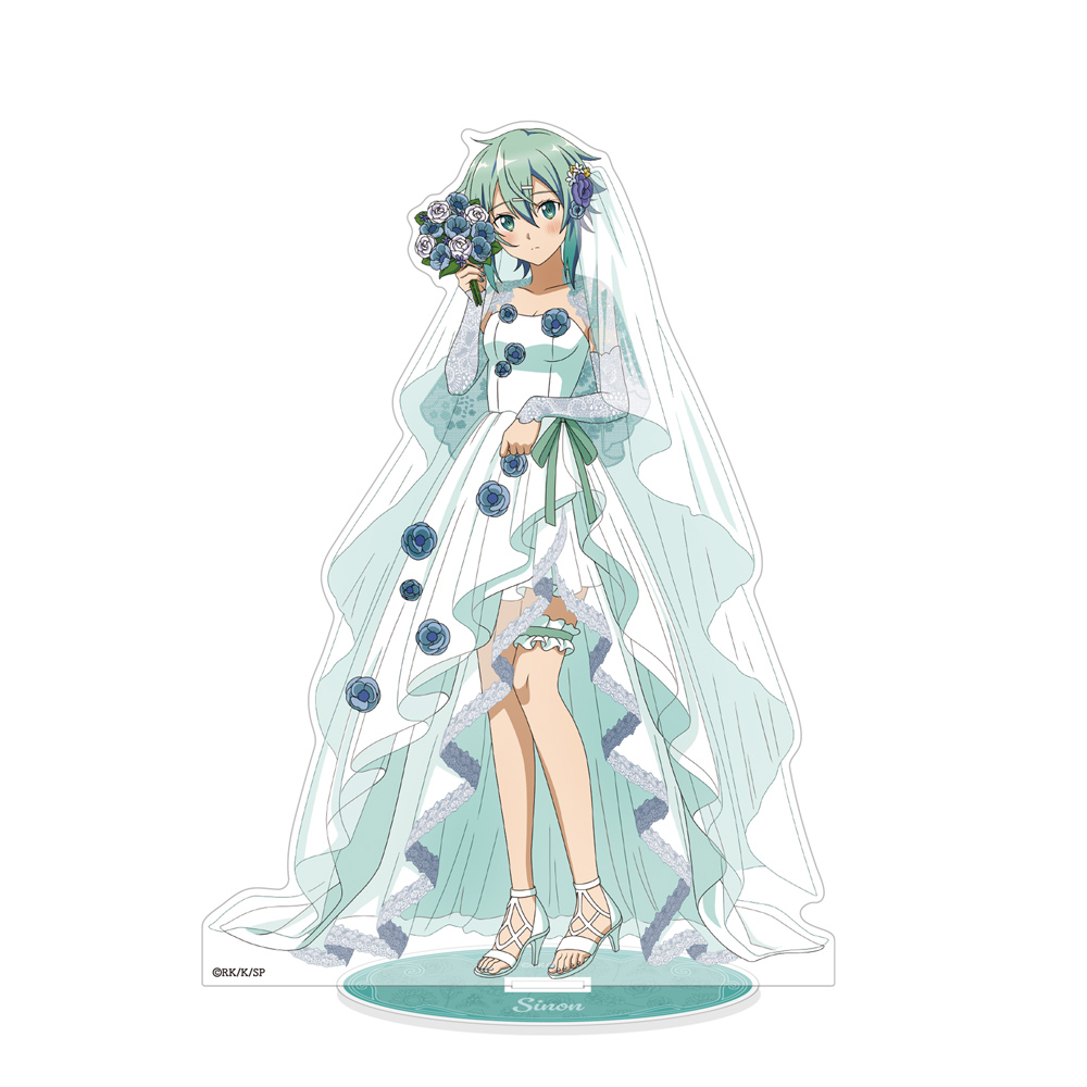 描き下ろし シノン アクリルスタンド（大） ウェディングドレ..