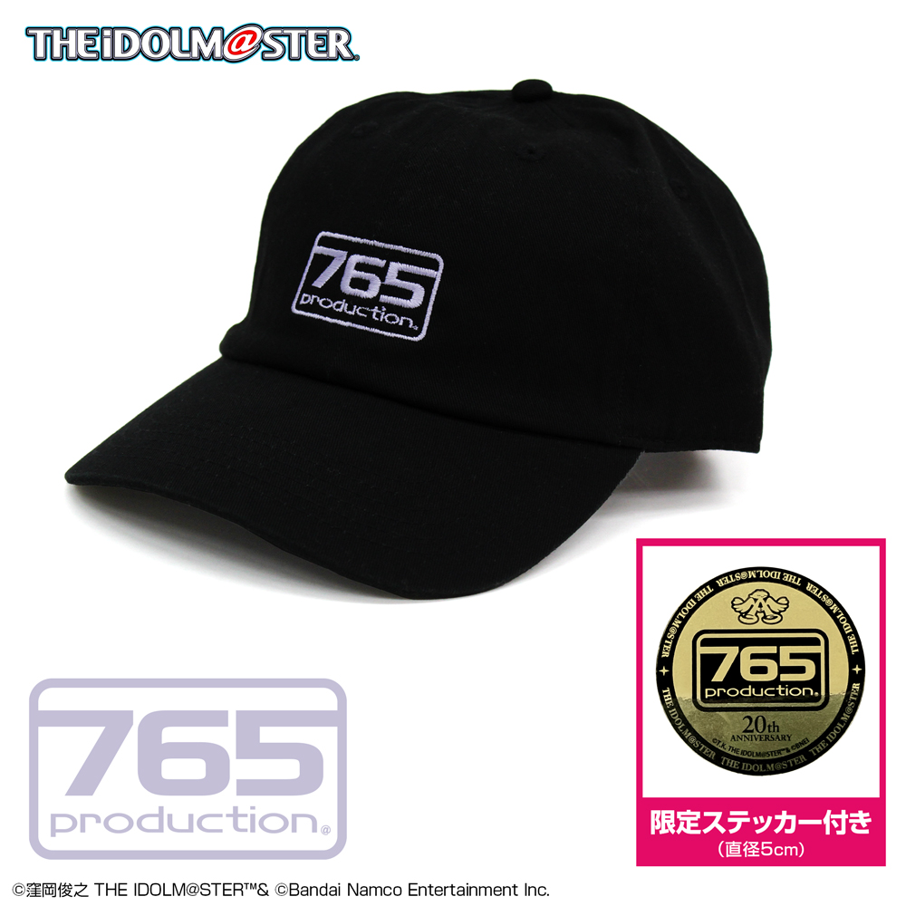 ★限定★765プロ 刺繍ローキャップ限定セット（ステッカー付..