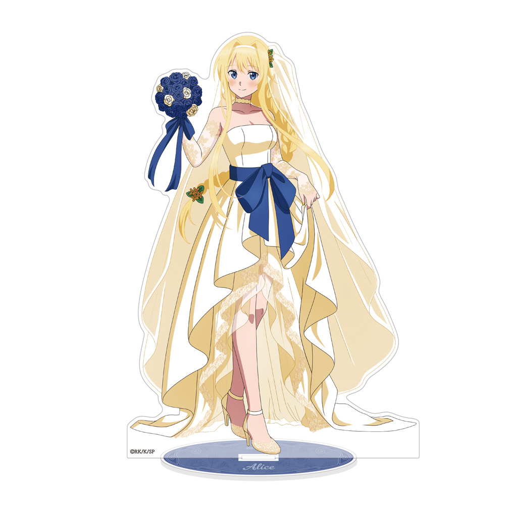描き下ろし アリス アクリルスタンド（大） ウェディングドレ..