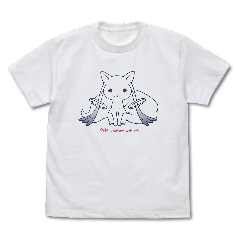 キュゥべえ ラインアート Tシャツ