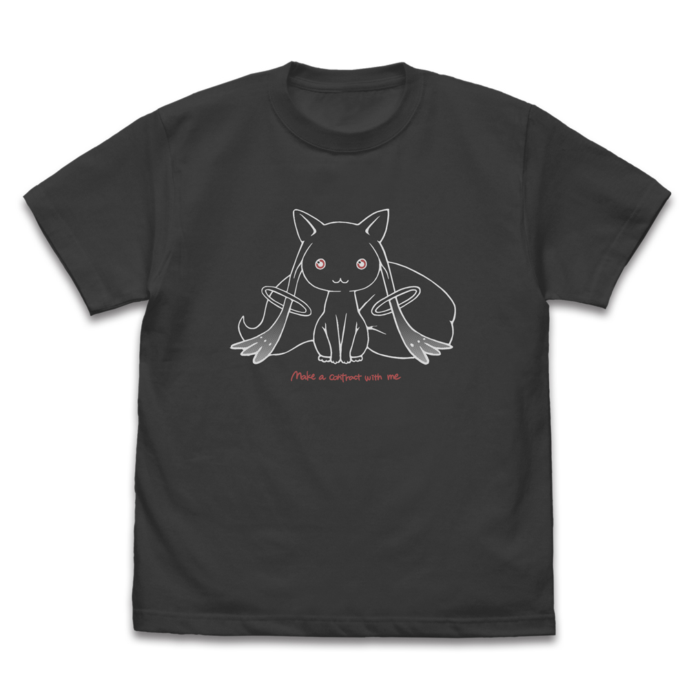 キュゥべえ ラインアート Tシャツ