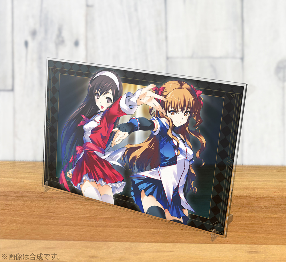 ★限定★森川由綺＆緒方理奈 アクリルアートスタンド