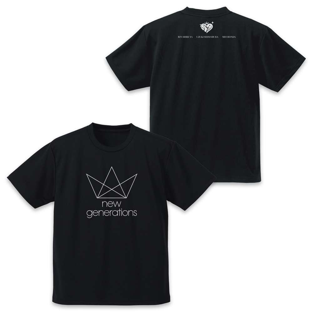 new generationsロゴ ドライTシャツ