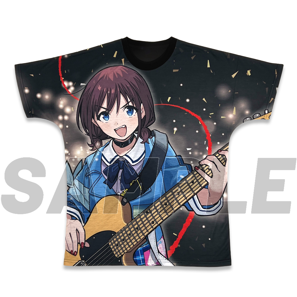 描き下ろし 井芹仁菜 フルグラフィックシームレスTシャツ 運..
