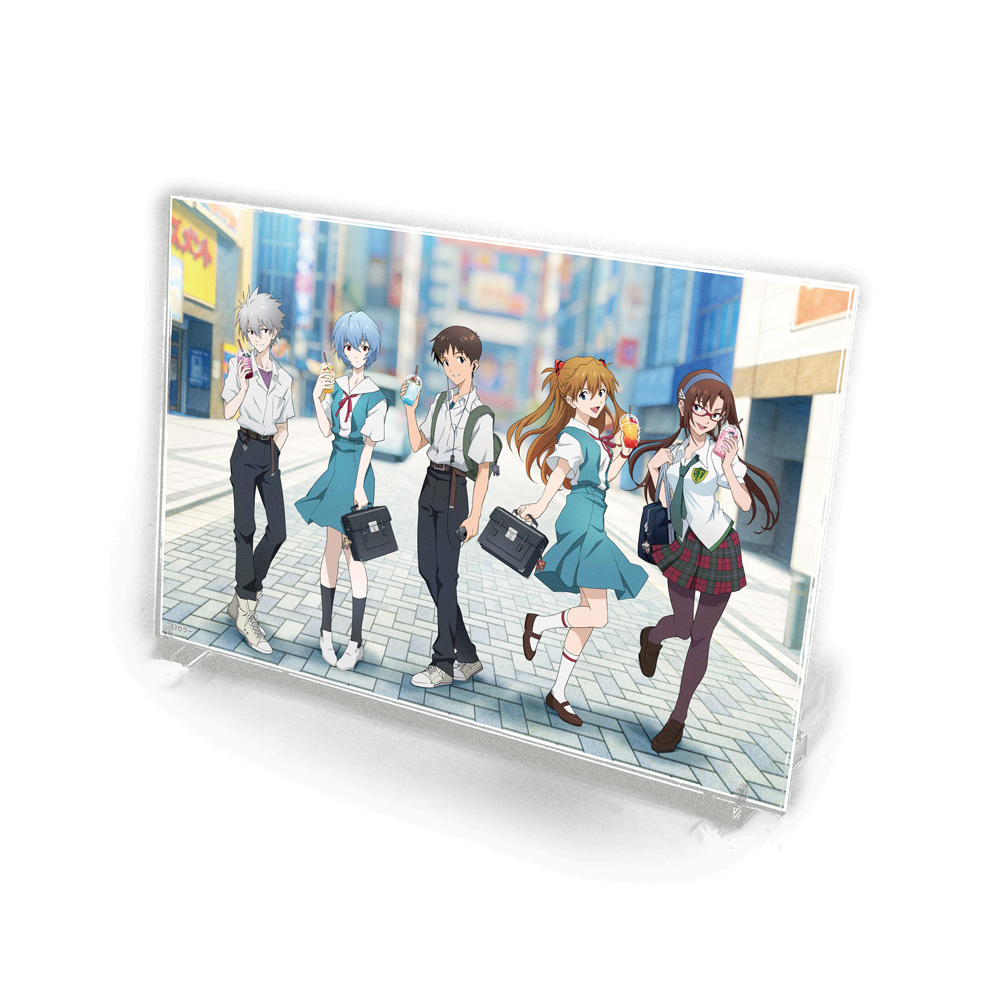 ★限定★描き下ろし EVANGELION アクリルアートボー..