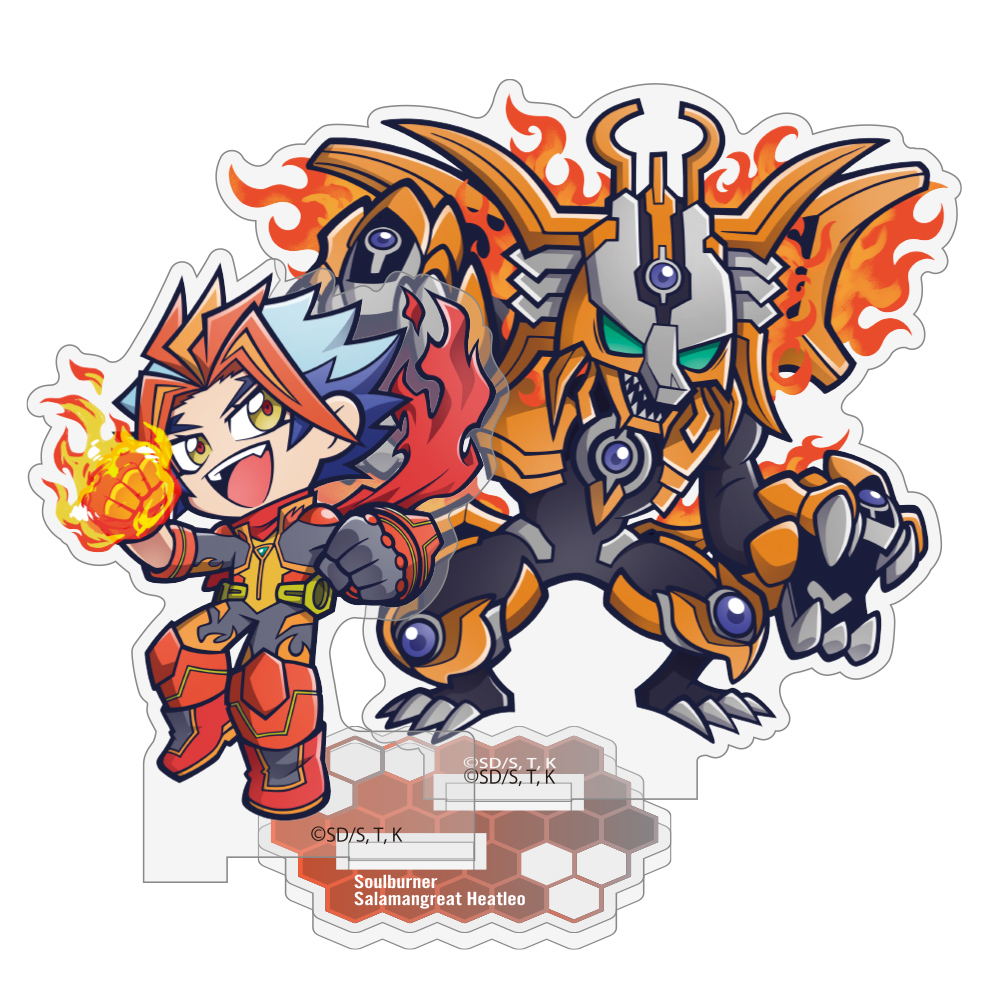 Soulburner＆転生炎獣ヒートライオ アクリルスタンド