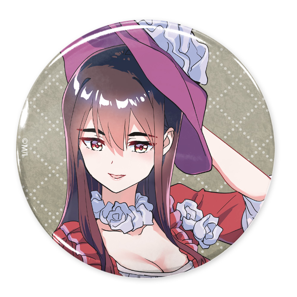 描き下ろし 矢野美月 65mm缶バッジ アフタヌーンティーV..