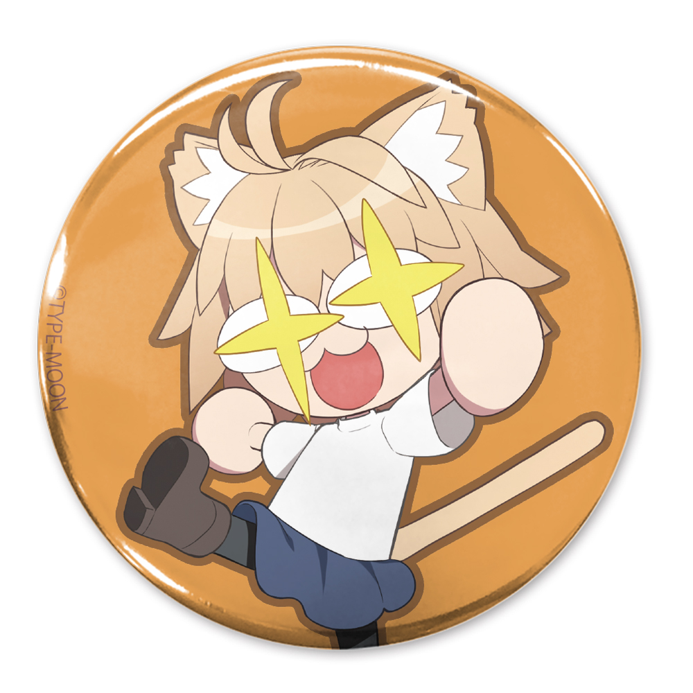 ネコアルク 65mm缶バッジ キラーンVer.