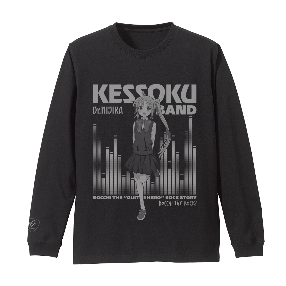 伊地知虹夏 袖リブロングスリーブTシャツ