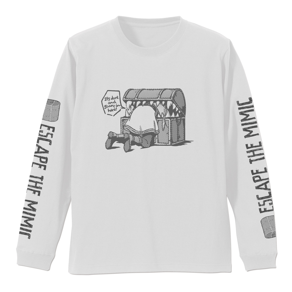 ミミックとピンチのフリーレン 袖リブロングスリーブTシャツ