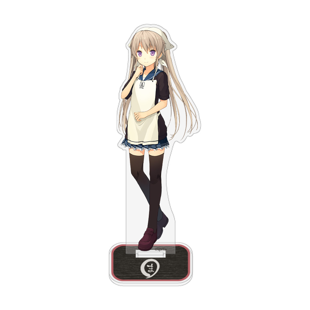 五島うどん しまや限定 有坂真白 アクリルスタンド ましろうどんVer.