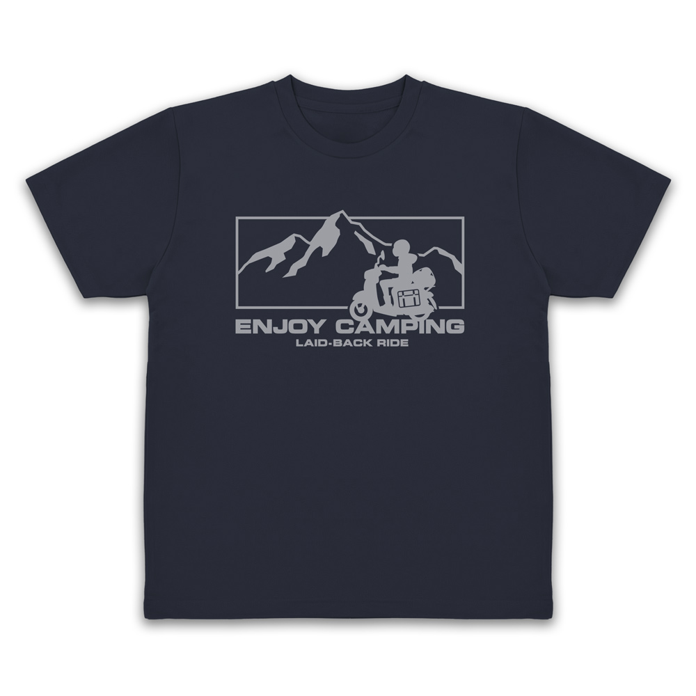 シルエットバイク志摩リン ドライTシャツ