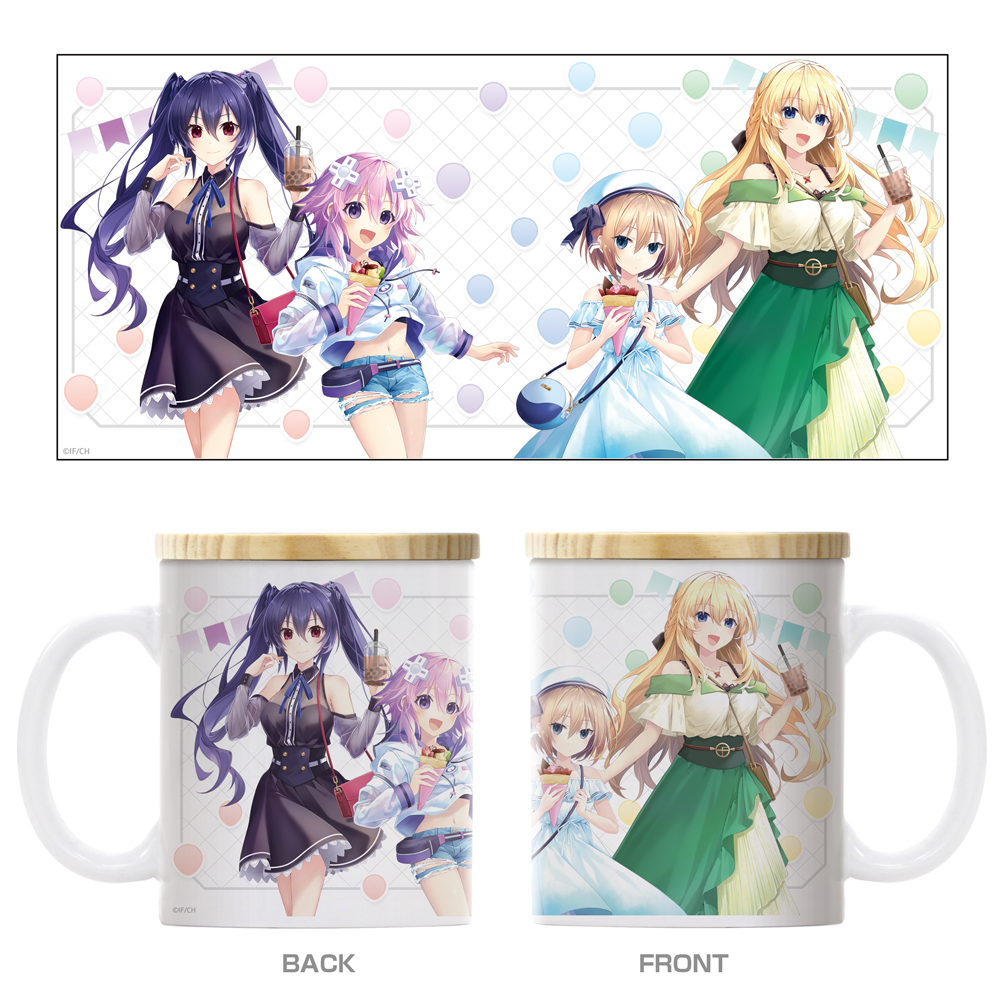 描き下ろし 超次元ゲイム ネプテューヌ フタ付きフルカラーマ..