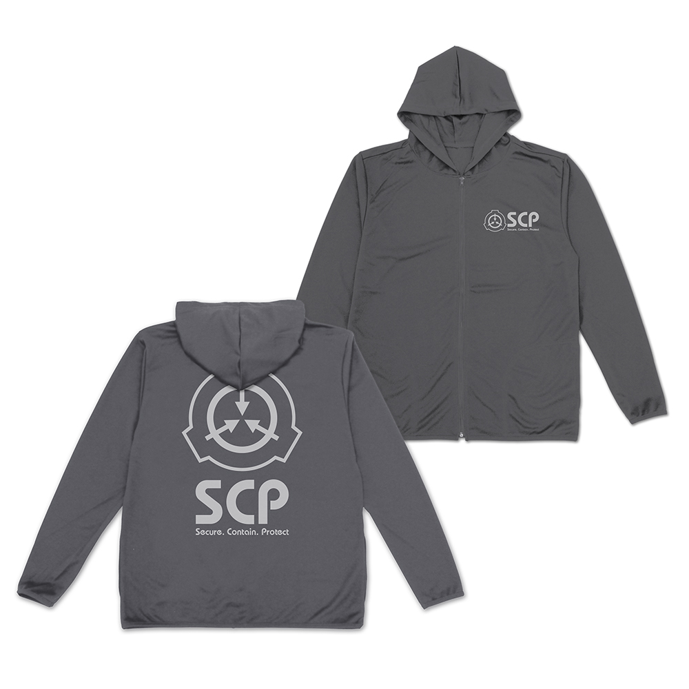 SCP財団 薄手ドライパーカー GRAY