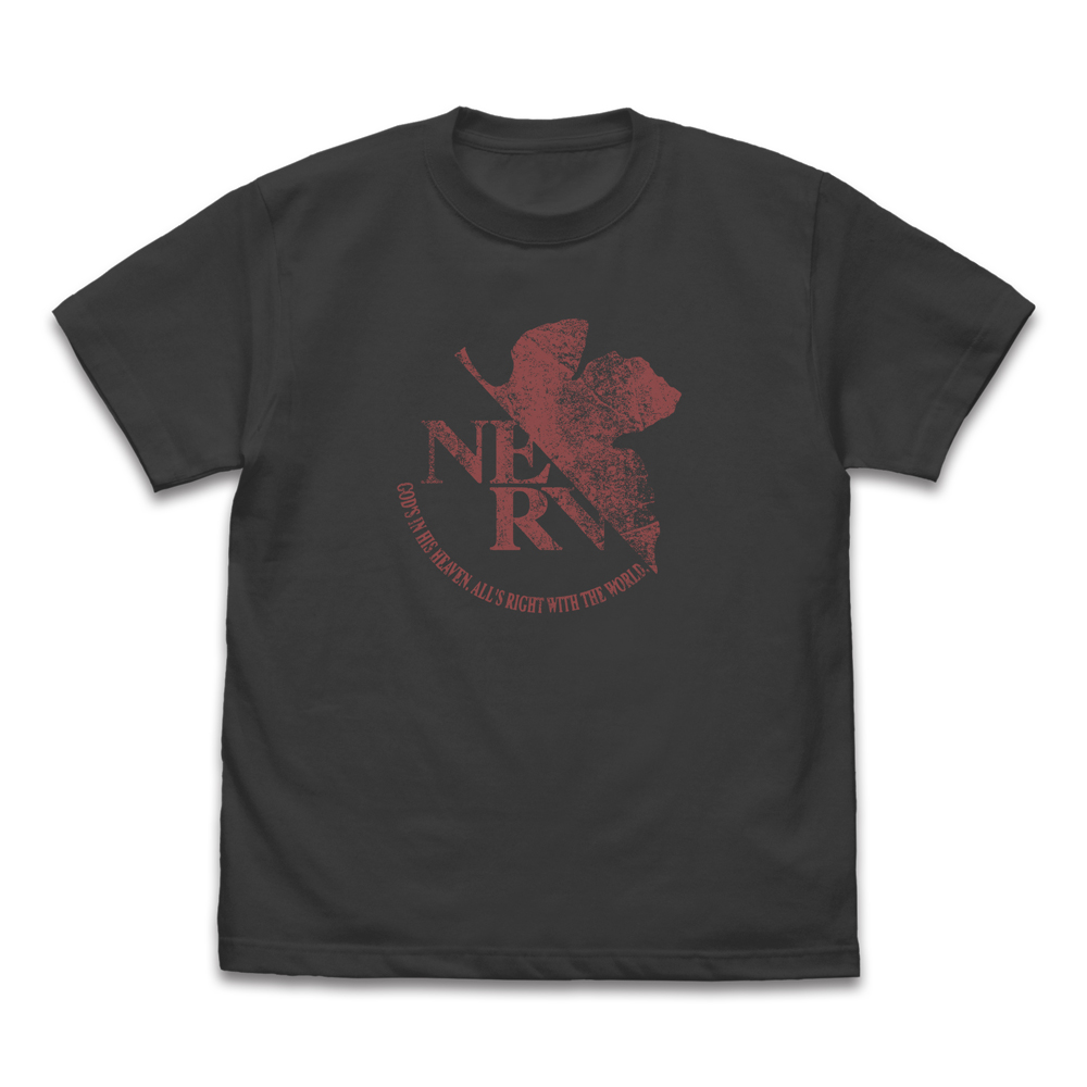 NERV ヴィンテージロゴ Tシャツ SUMI