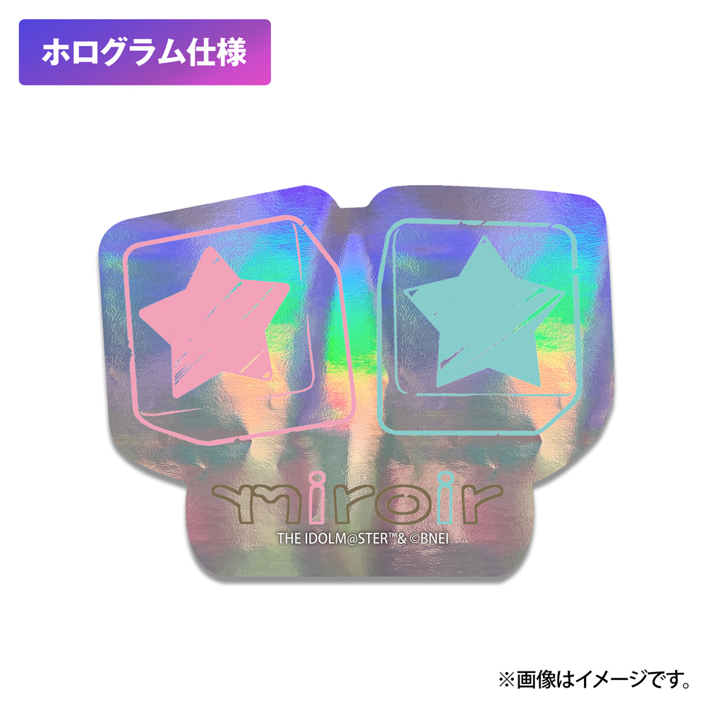 miroir ホログラムミニステッカー（シリアルコード付き）