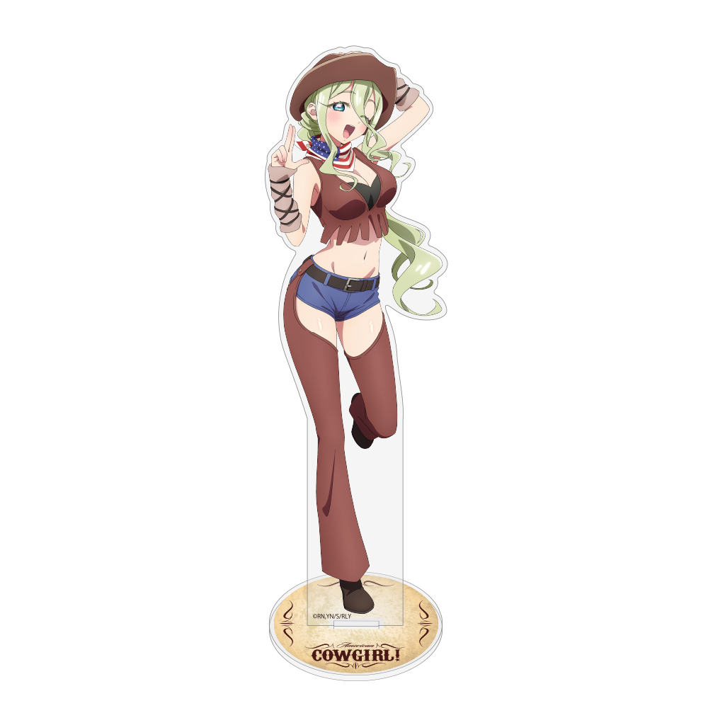 描き下ろし ナディー アクリルスタンド（大） カウガールVe..