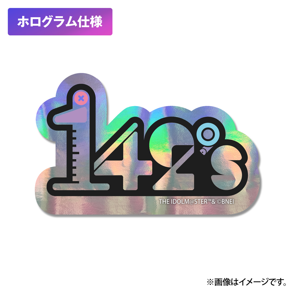 142’s ホログラムミニステッカー（シリアルコード付き）