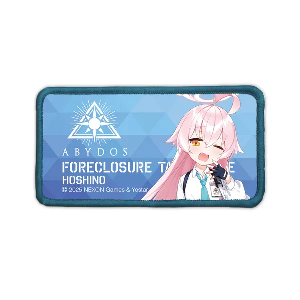 『ブルーアーカイブ』ホシノ 脱着式フルカラーワッペン