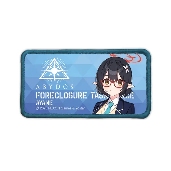 『ブルーアーカイブ』アヤネ 脱着式フルカラーワッペン