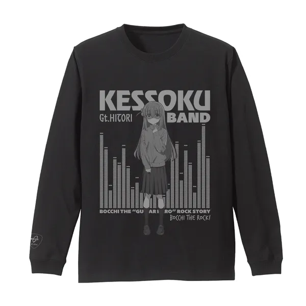 後藤ひとり 袖リブロングスリーブTシャツ
