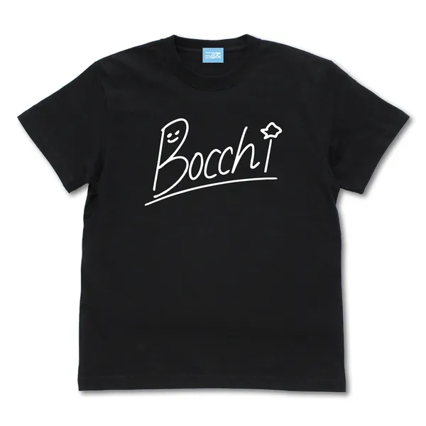 ぼっちちゃんのサイン Tシャツ/BLACK