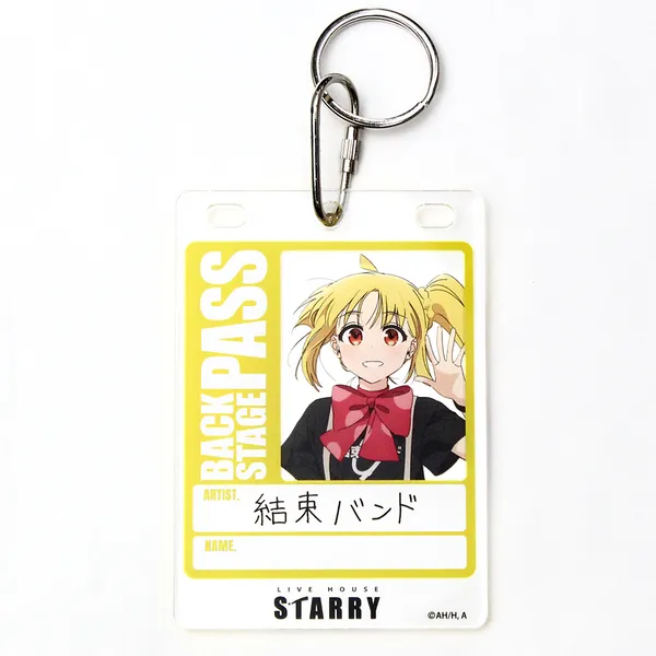 伊地知虹夏 バックステージパス風アクリルキーホルダー