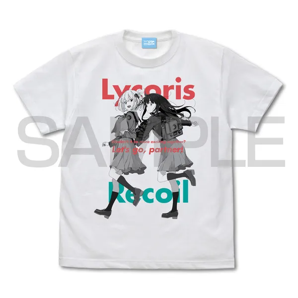 千束&たきな Tシャツ